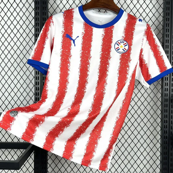 2026-27 Paraguay Home Fans Soccer Jersey