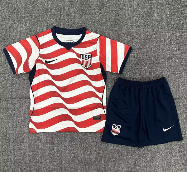 2026-27 USA Home Kids Soccer Jersey