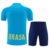 2026-27 Brazil Lake blue Training Short Suit