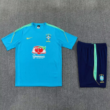 2026-27 Brazil Lake blue Training Short Suit