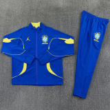 2026-27 Brazil Fancy blue Windbreaker Suit (风衣套装)