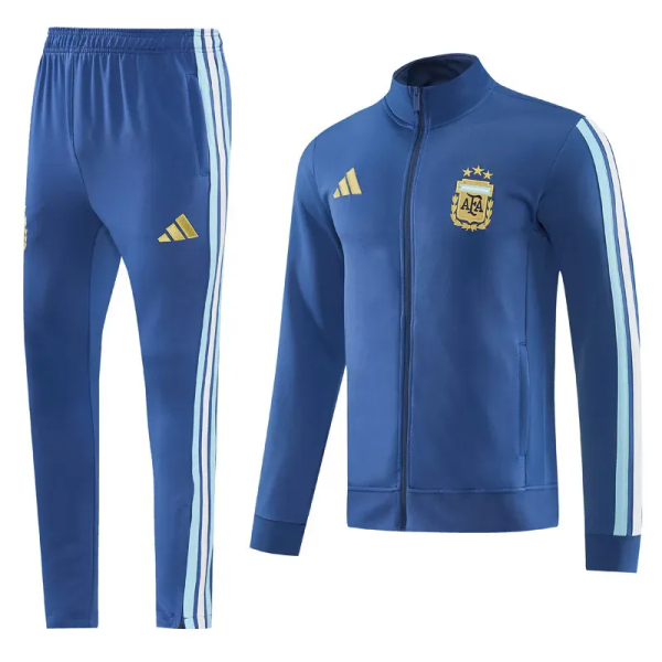 2026-27 Argentina Blue Gray Jacket Tracksuit #01