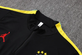2026-27 Brazil Black Half Pull Tracksuit #B26035(半拉链)