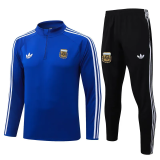 2026-27 Argentina Fancy blue Half Pull Tracksuit #B26037(半拉链)