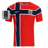 2026-27 Norway Home Fans Soccer Jersey (Right-Arm Patch)