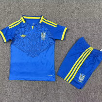 2026-27 Ukraine Away Kids Soccer Jersey