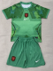 2026-27 Netherlands Green Goalkeeper Kids Soccer Jersey