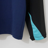 25-26 Norway Royal blue Top Half Pull Tracksuit (半拉上衣)