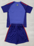 2026-27 Mexico Purple Goalkeeper Kids Soccer Jersey