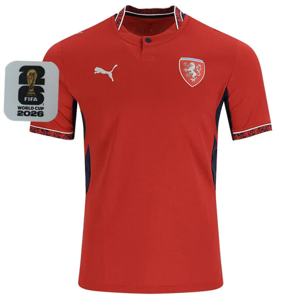 2026-27 Czech Home Fans Soccer Jersey (Right-Arm Patch)
