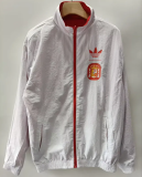 2026-27 Spain Red & White Double Sided Windbreaker (双面风衣)
