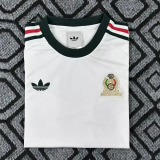 2026-27 Mexico White Casual Edition Fans Training shirts (绿三叶)