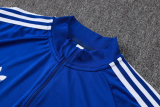 2026-27 Argentina Fancy blue Half Pull Tracksuit #B26037(半拉链)