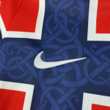 2026-27 Norway Home Fans Soccer Jersey (Right-Arm Patch)