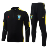 2026-27 Brazil Black Half Pull Tracksuit #B26035(半拉链)