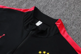 2026-27 Brazil Black Half Pull Tracksuit #B26034(半拉链)
