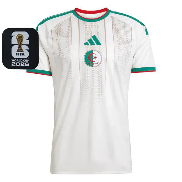 2026-27 Algeria Home Fans Soccer Jersey (Right-Arm Patch) (无星)