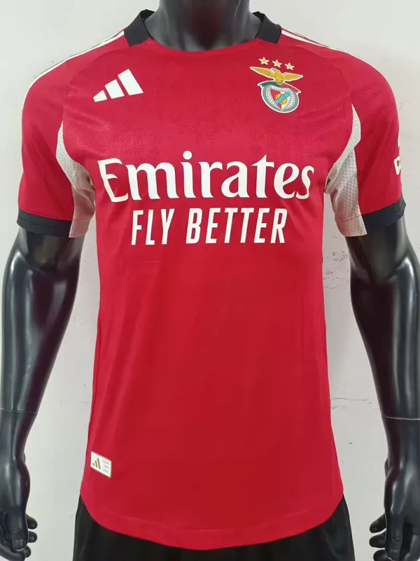 25-26 Benfca Home Player Version Soccer Jersey
