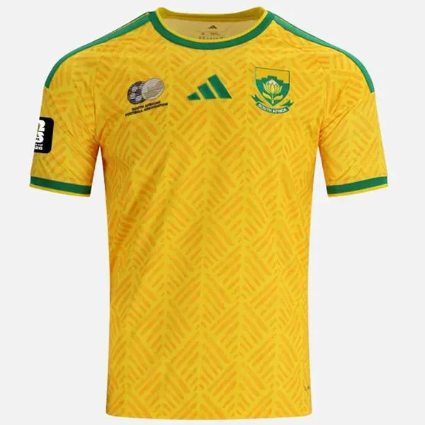 2026-27 South Africa Home Fans Soccer Jersey (Right-Arm Patch)