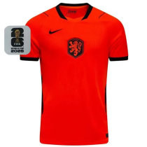 2026-27 Netherlands Home 1:1 Fans Soccer Jersey (Right-Arm Patch)