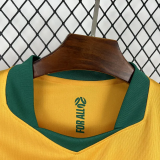 2026-27 Australia Home Fans Soccer Jersey (Right-Arm Patch)