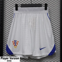 2026-27 Croatia Home Player Version Shorts Pants(球员短裤)