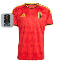 2026-27 Belgium Home 1:1 Fans Soccer Jersey (Right-Arm Patch)