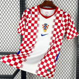 2026-27 Croatia Home Fans Soccer Jersey (Right-Arm Patch)