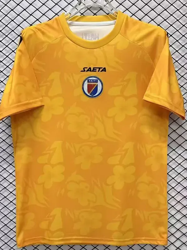 2026-27 Haiti Yellow Goalkeeper Fans Soccer Jersey