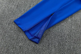2026-27 France Fancy blue Half Pull Tracksuit (半拉链)