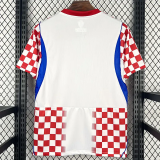 2026-27 Croatia Home Fans Soccer Jersey (Right-Arm Patch)