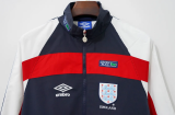 1998 England Royal blue Retro Windbreaker