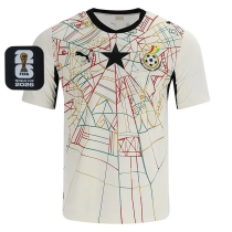 2026-27 Ghana Home Fans Soccer Jersey (Right-Arm Patch)