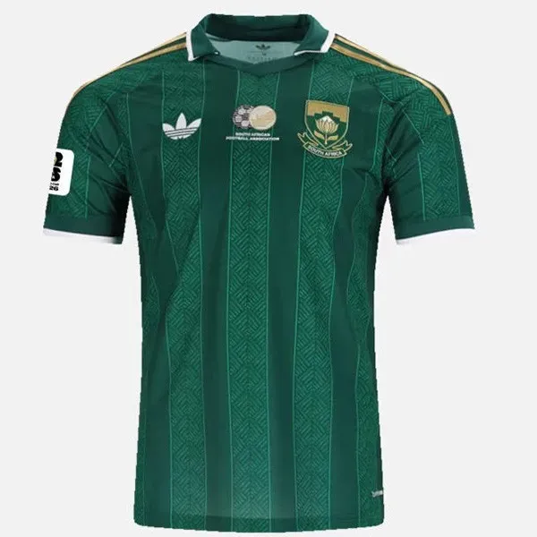 2026-27 South Africa Away Fans Soccer Jersey (Right-Arm Patch)