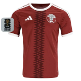2026-27 Qatar Home Fans Soccer Jersey (Right-Arm Patch)