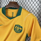2026-27 Australia Home Fans Soccer Jersey (Right-Arm Patch)