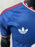26-27 Man Utd Blue Special Edition Player Version Soccer Jersey (红边)