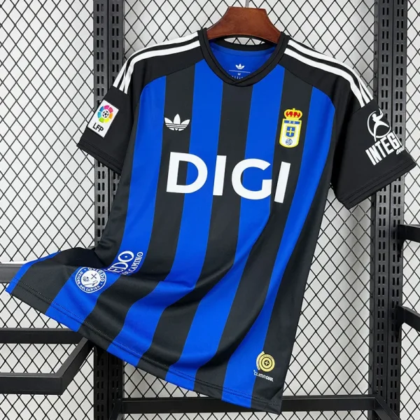 25-26 Real Oviedo Blue Special Edition Fans Soccer Jersey