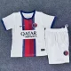 26-27 PSG White Kids Soccer Jersey