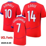 25-26 PSG Third 1:1 Fans Soccer jersey