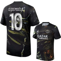 25-26 PSG Jordan Night Edition O.Dembélé #10 Labubu Print Fans Soccer jersey