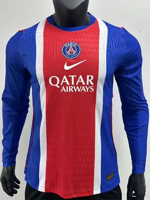26-27 PSG Home Long Sleeve Player Version Soccer Jersey (长袖球员)