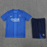 25-26 PSG Blue Training Short Suit