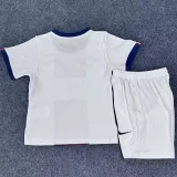 26-27 PSG White Kids Soccer Jersey