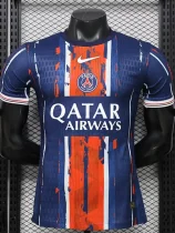 25-26 PSG Royal blue Special Edition Player Version Training shirts