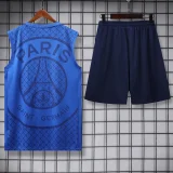 25-26 PSG Blue Tank top and shorts suit