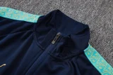 25-26 Marseille Royal blue Kids Jacket Tracksuit #E25240(童装)