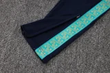 25-26 Marseille White Half Pull Tracksuit #B25146(半拉链)