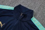 25-26 Marseille Royal blue Half Pull Tracksuit #B25153(半拉链)
