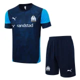 25-26 Marseille Royal blue Training Short Suit #D25252